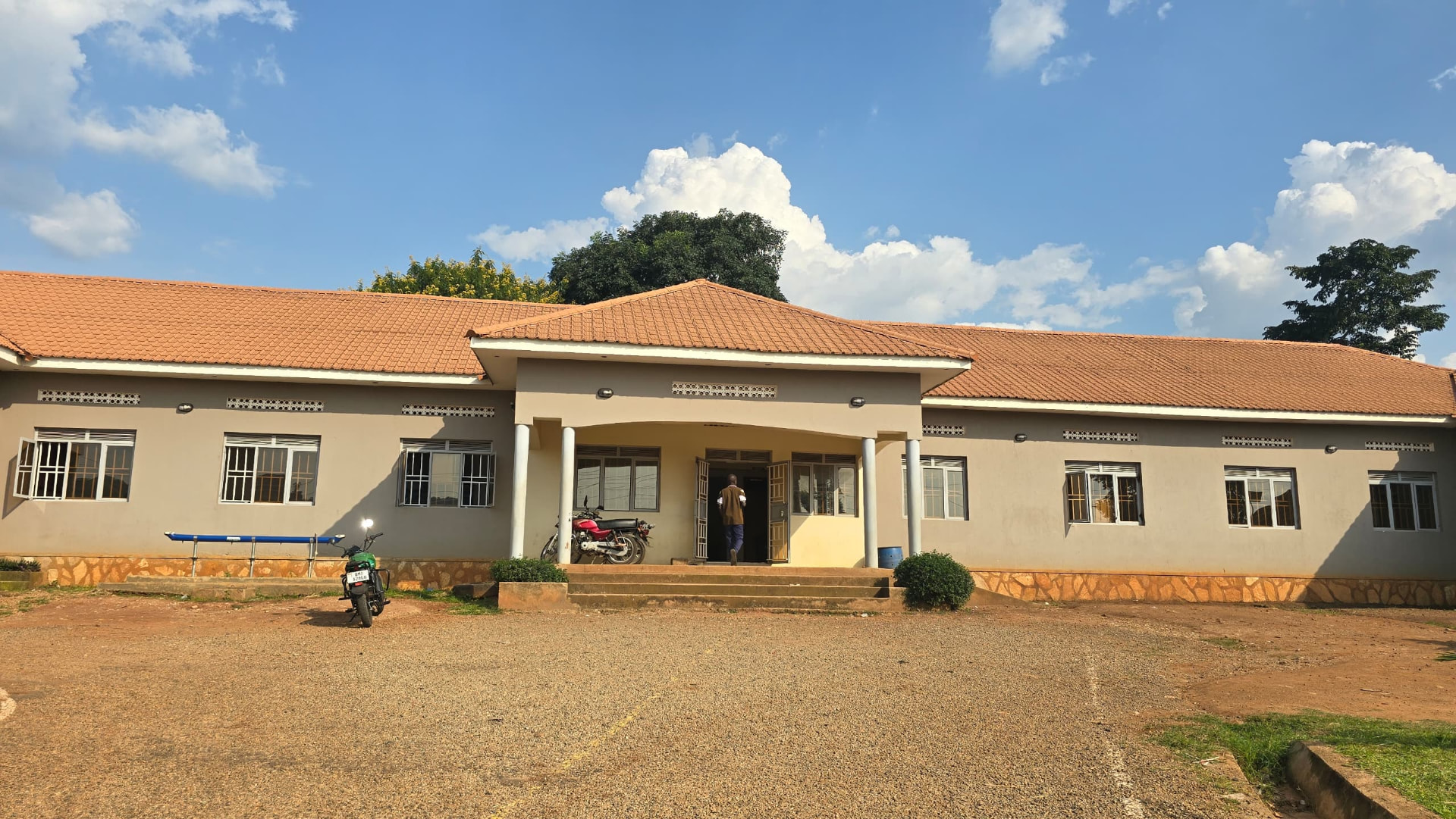 Kagadi Town Council administration building, where investment enquiries are received