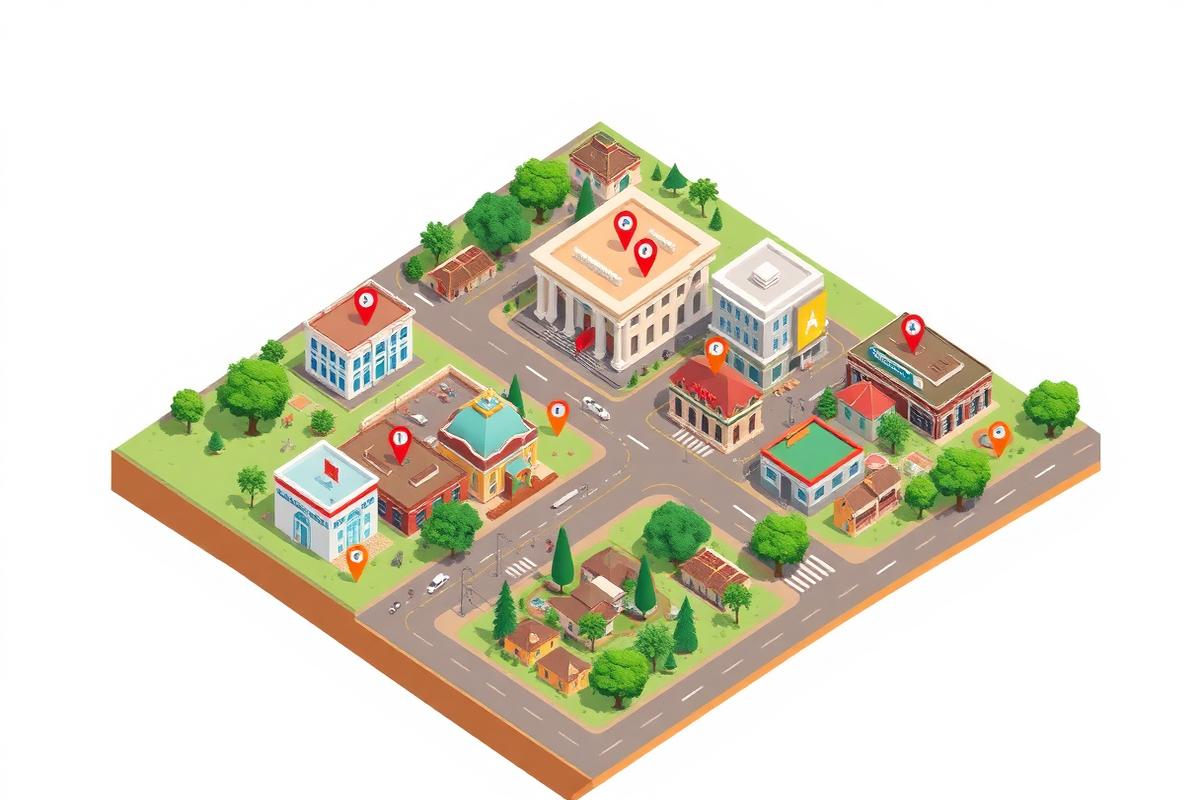 Interactive smart map of Kagadi Town